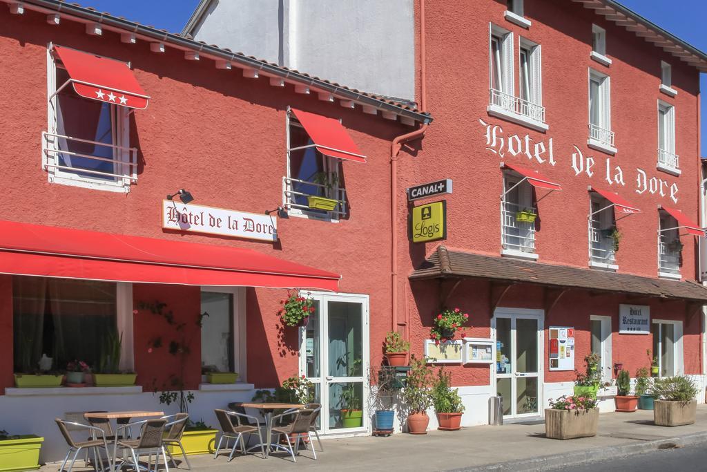 Logis Hotel Restaurant De La Dore Vertolaye Kültér fotó